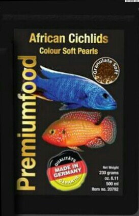 African cichlid color pearls 230gr 500ml