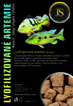 Lyofilizované artemie (kostky) 