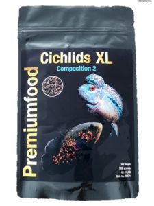 Cichlids XL Premium Granulát 500g  composition 2  Discusfood