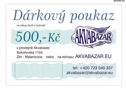 Dárkový poukaz - 1500 Kč