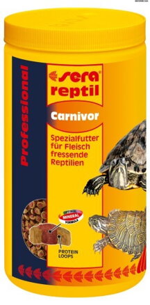 Sera Reptil carnivor Nature 250 ml