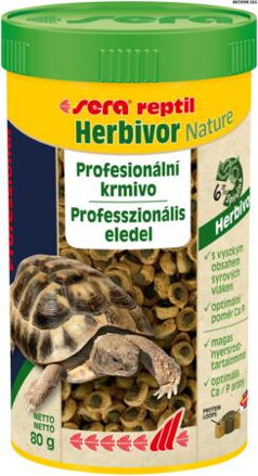 sera reptil Professional Herbivor Nature 250 ml