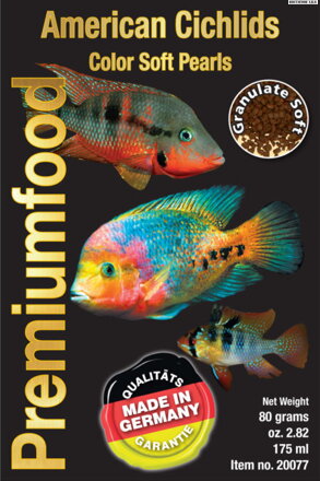  American cichlid color soft pearls Discusfood