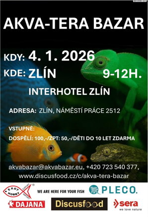 Vstupenka na Akva TEra Bazar Zlín