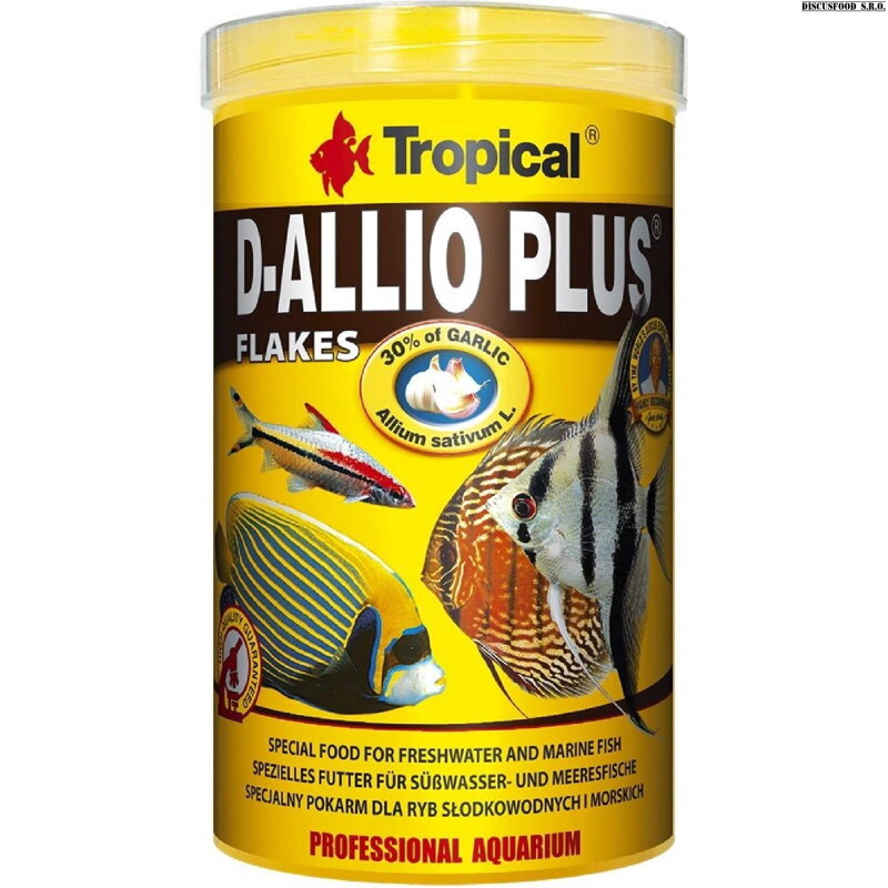 TROPICAL Discus D-Allio Plus 500ml/150g dieta 