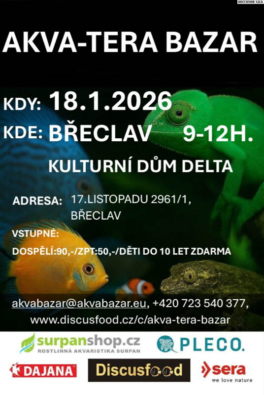 Vstupenka na Akva Tera Bazar Břeclav