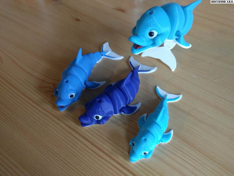 Dekorace delfín