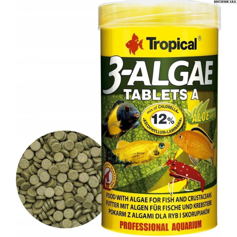 Tropical 3-Algae Tablets A 250 ml, 150 g