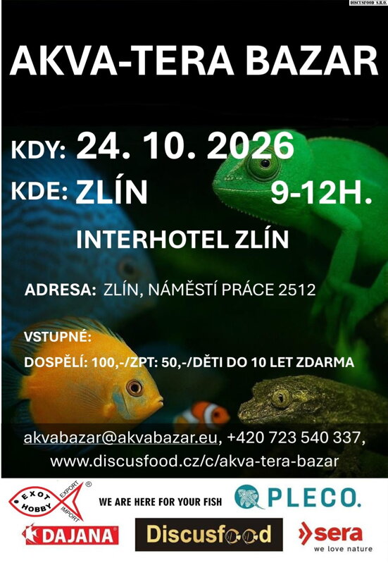 Vstupenka na Akva Tera Bazar Zlín
